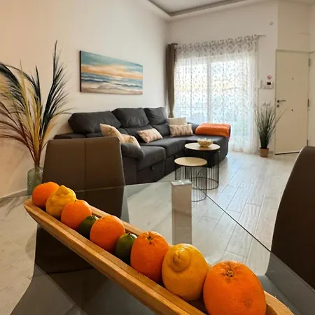 Puerto Marina Wifi Terraza 5 Pax Playa Ac شقة بينالماذينا