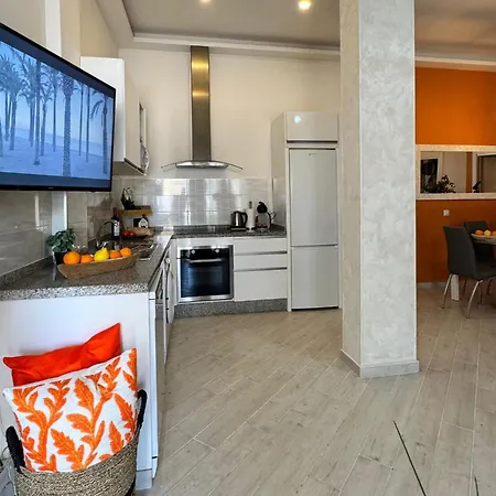 Puerto Marina Wifi Terraza 5 Pax Playa Ac شقة *