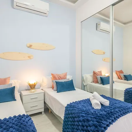 شقة Puerto Marina Wifi Terraza 5 Pax Playa Ac بينالماذينا